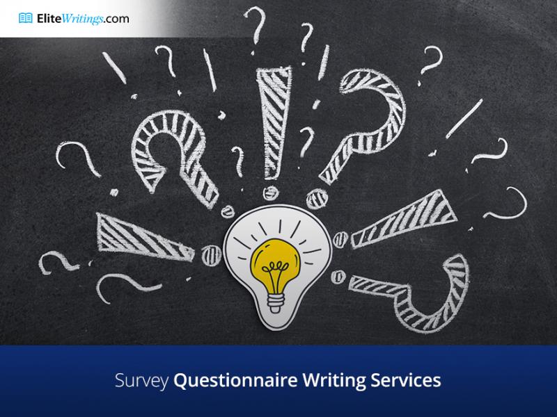 Survey Questionnaire Writing Services
