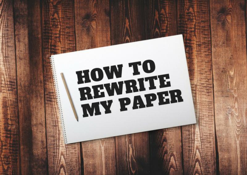 Rewrite my paper