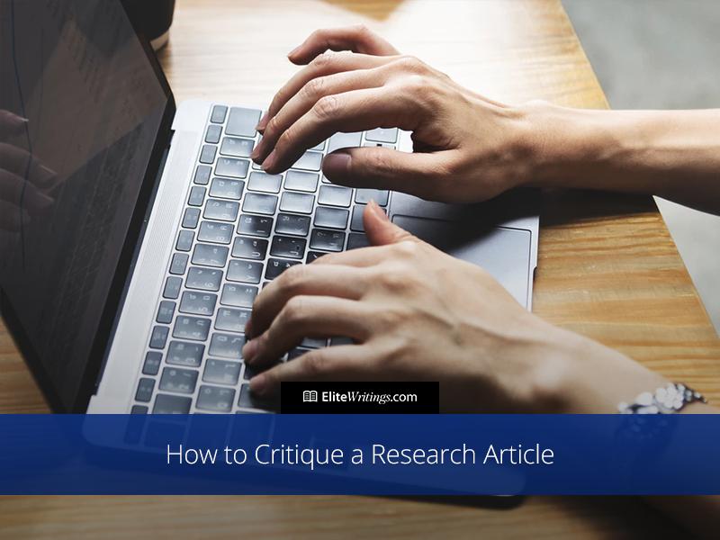 How to Critique a Research Article