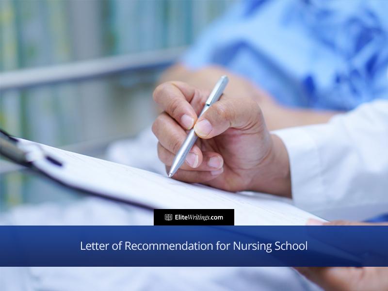 how to write a nursing school application letter