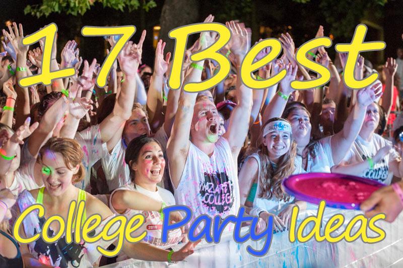 Party Ideas For College Students