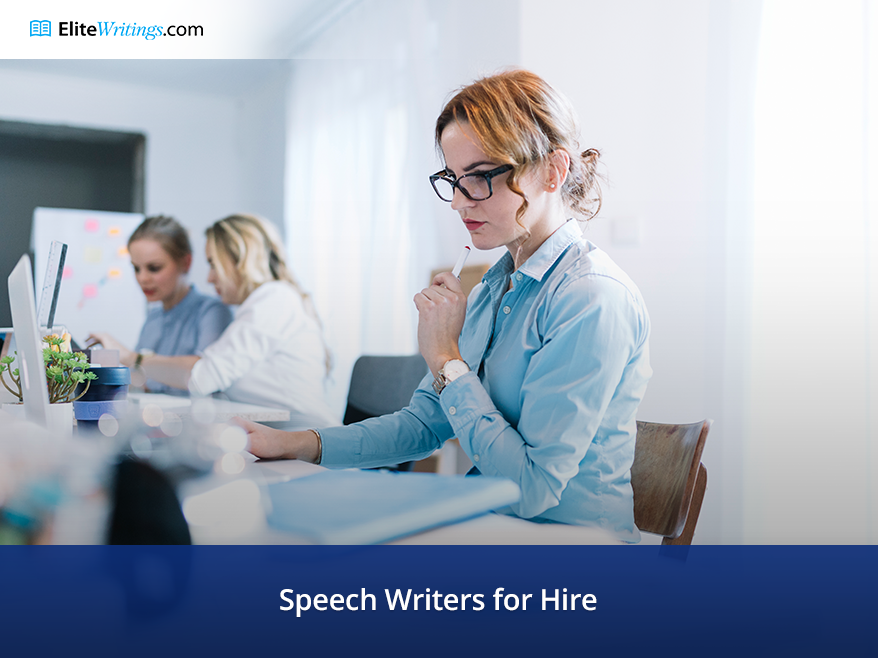 Speech Writers for Hire