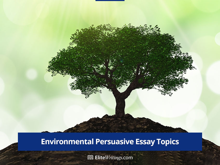 Environmental Persuasive Essay Topics