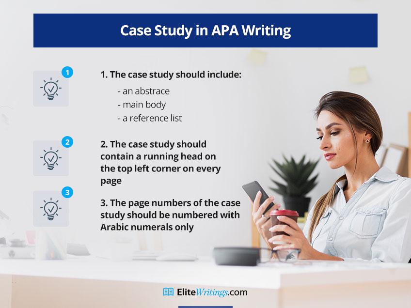 apa style case study example